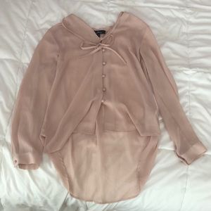 Blush blouse